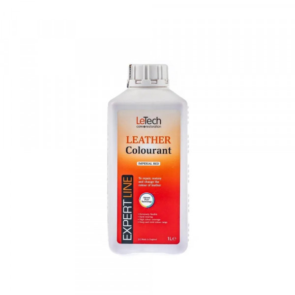 LeTech Leather Colourant (Imperial Red) 1000 ml