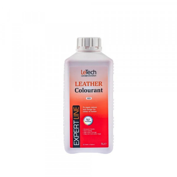 LeTech Leather Colourant (Red) 1000 ml