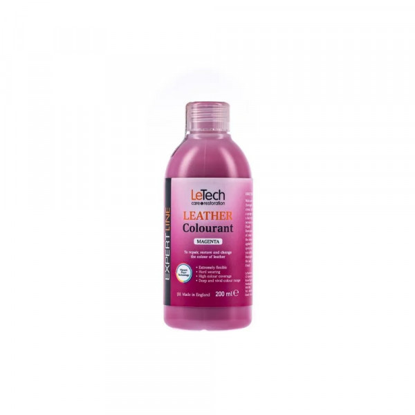 LeTech Leather Colourant (Magenta) 200 ml