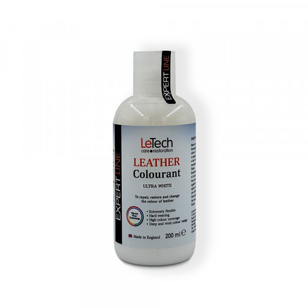 LeTech Leather Colourant (Ultra White) 200 ml