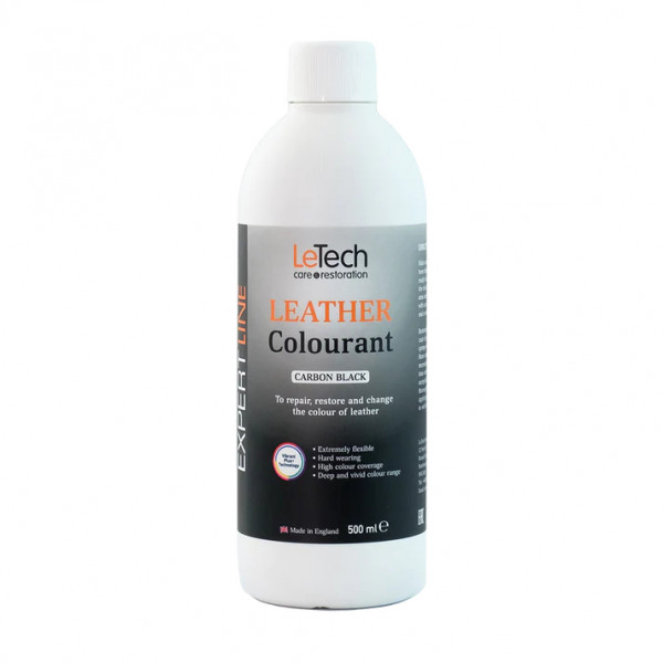 LeTech Leather Colourant (Carbon Black) 500 ml