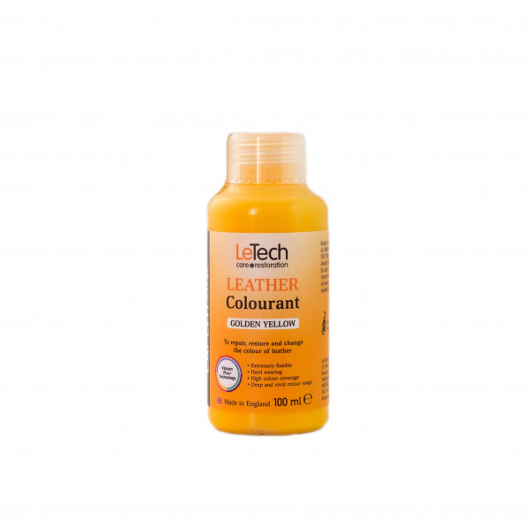 LeTech Leather Colourant (Golden Yellow) 100 ml