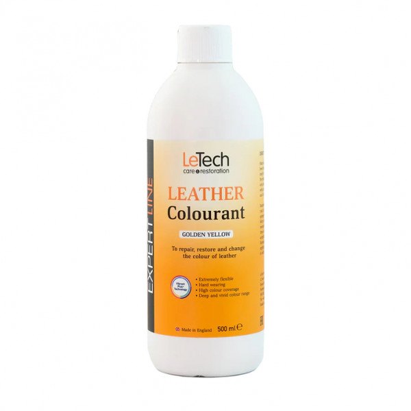 LeTech Leather Colourant (Golden Yellow) 500 ml