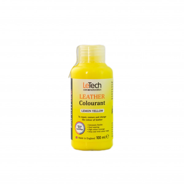 LeTech Leather Colourant (Lemon Yellow) 100 ml