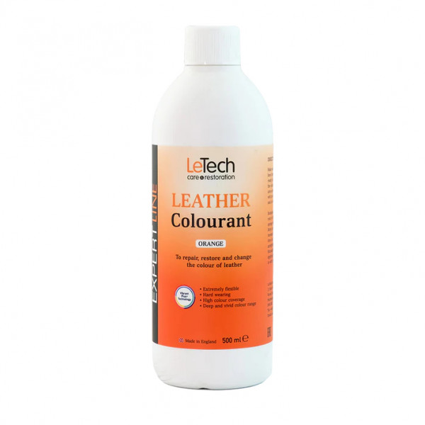 LeTech Leather Colourant (Orange) 500 ml