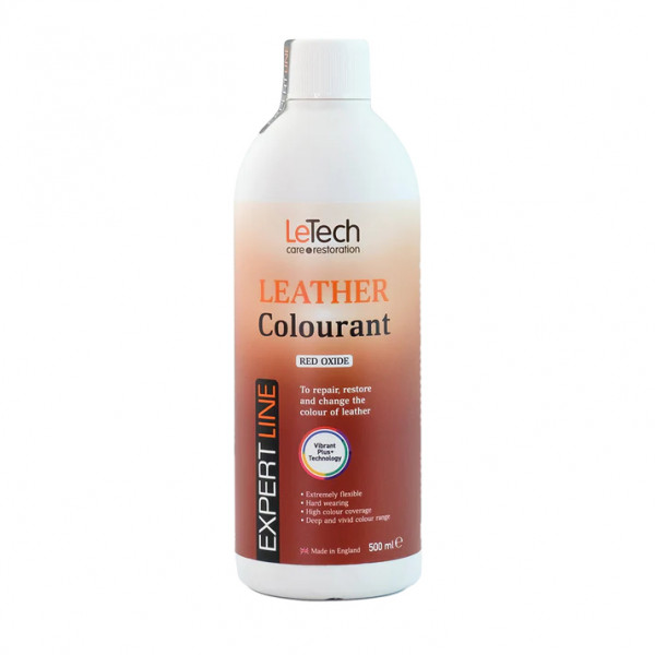 LeTech Leather Colourant (Red Oxide) 500 ml