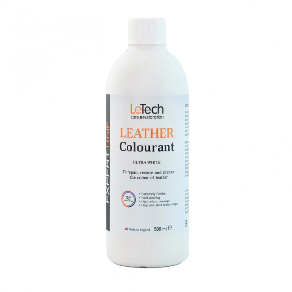 LeTech Leather Colourant (Ultra White) 500 ml