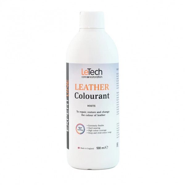 LeTech Leather Colourant (White) 500 ml